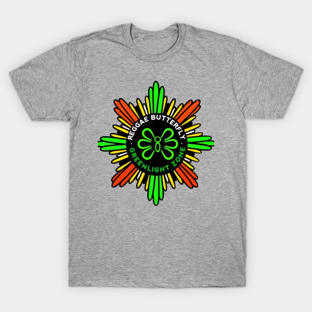 Jamaican Color with Butterfly effect T-Shirt by cetoystory